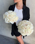 Wedding Bouquet "Playa Blanca" - My Peonika Flower Shop