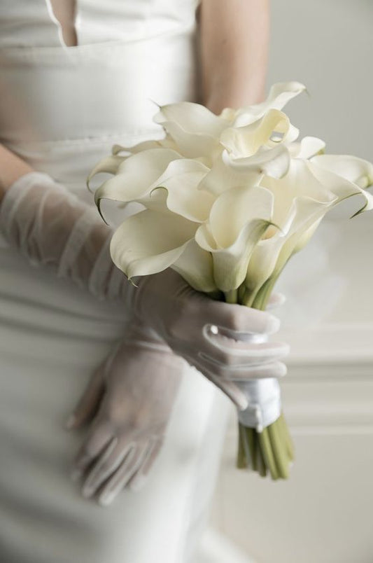 Wedding Bouquet "Pure Calla" - My Peonika Flower Shop