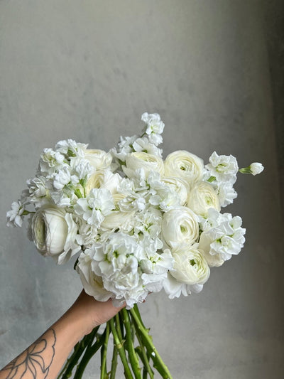 Wedding Bouquet "Pure love" - My Peonika Flower Shop