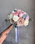 Wedding Bouquet "Timeless Beauty" - My Peonika Flower Shop