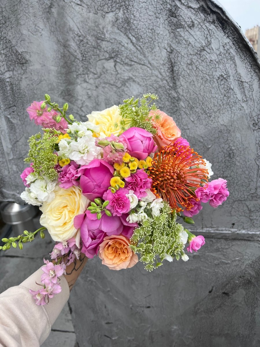 Wedding Bouquet &quot;Vibrant Splendor&quot; - My Peonika Flower Shop