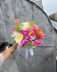 Wedding Bouquet "Vibrant Splendor" - My Peonika Flower Shop