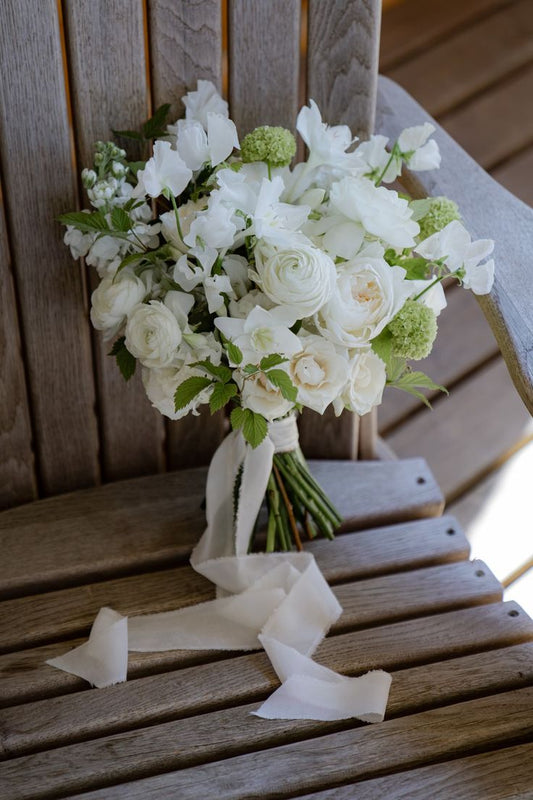Wedding Bouquet "White Wonders"" - My Peonika Flower Shop