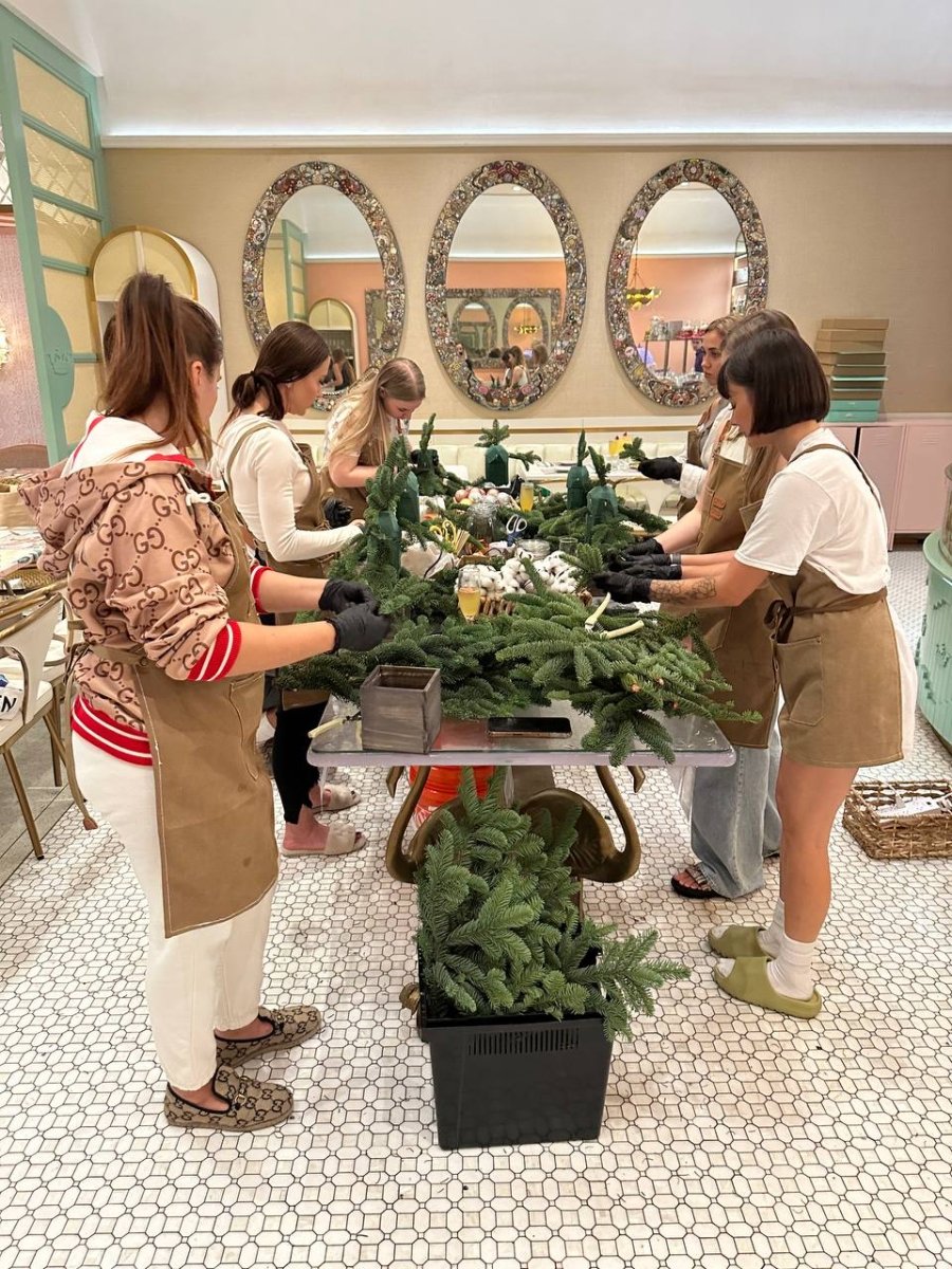 WORKSHOP “CHRISTMAS TREE” 12.09 MIAMI - My Peonika Flower Shop